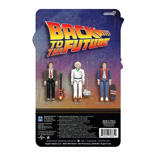Back To The Future Marty McFly '55 3 3/4-Inch ReAction+ Figure