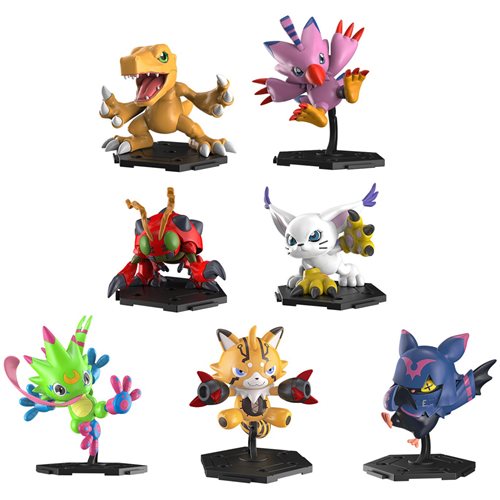 Digimon Gathering Part 1 Model Kit Case of 8