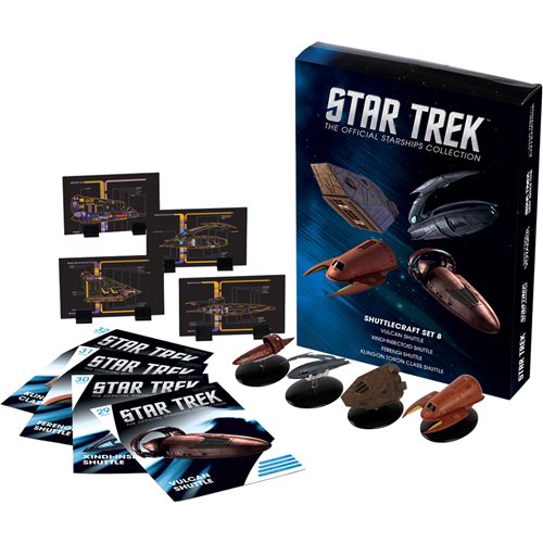 Star Trek Collections Alien Starship Shuttle Set #8 Box of 4