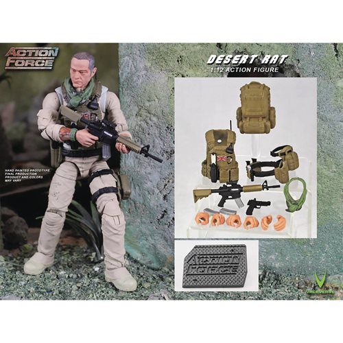 Action Force Series 2 Desert Rat 1:12 Scale Action Figure
