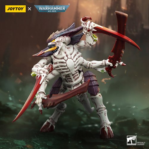 Joy Toy Warhammer 40,000 Tyranids Hive Fleet Leviathan Tyranid Warrior with Boneswords 1:18 Scale Ac