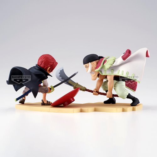 One Piece Edward Newgate vs. Shanks World Collectable Figure Log Stories Statue