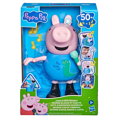 Peppa Pig Joke & Sing George 8-Inch Figure