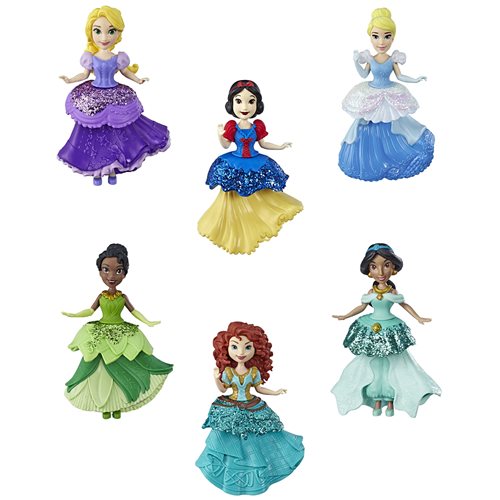Disney Princess Small Doll Clips Wave 4 Case