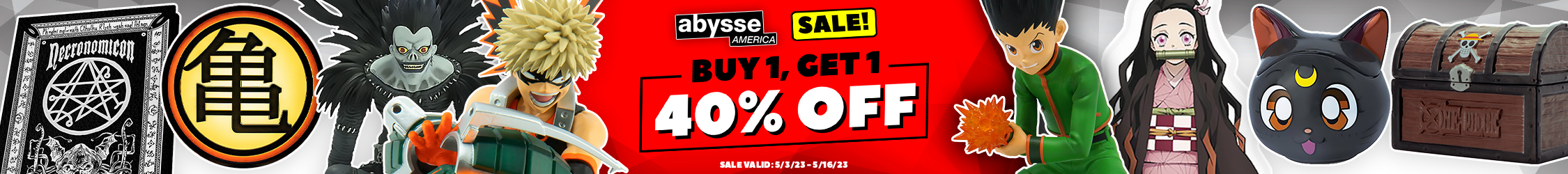 Buy One, Get One 40% off on Abysse America