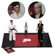 Karate Kid 1984 All-Valley Karate Championships Tournament Cloth 8-Inch Action Figure 2-Pack