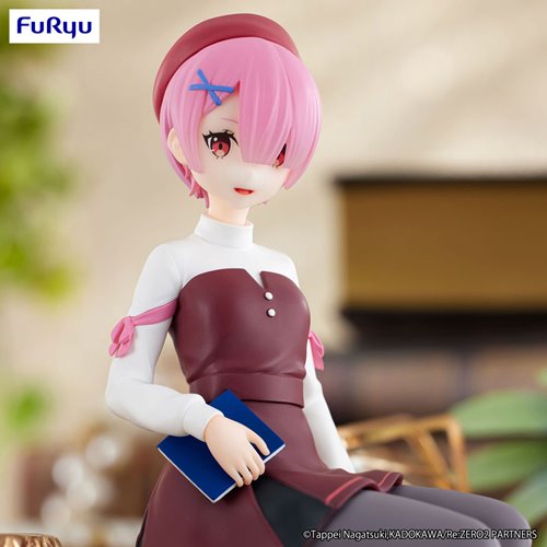 Re:Zero - Starting Life in Another World Ram Book Girl Ver. Noodle Stopper Statue