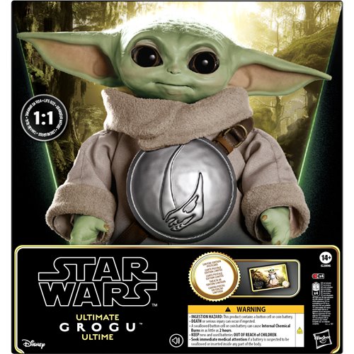 Star Wars Ultimate Grogu 1:1 Scale Premium Animatronic Limited Edition Life-Size Replica with Postcard