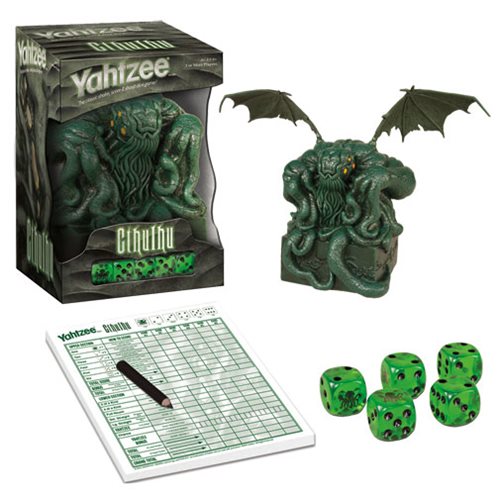 Cthulhu Collector's Edition Yahtzee Game