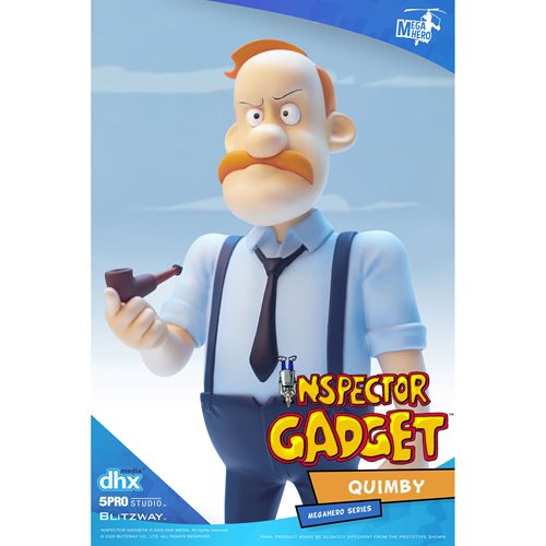 Inspector Gadget Chief Quimby Megahero Series Action Figure