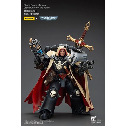 Joy Toy Warhammer 40,000 Space Marines Cypher Lord of the Fallen 1:18 Scale Action Figure