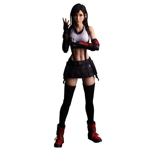 Final Fantasy VII Rebirth Tifa Lockhart Play Arts Shin Action Figure