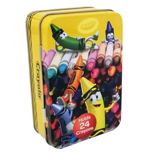 Crayola Crayon Small Storage Tin Box