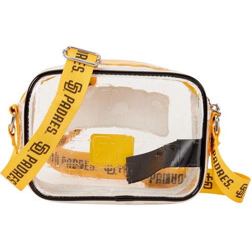 MLB San Diego Padres Clear Crossbody Bag