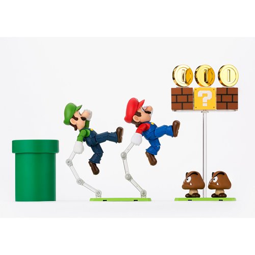 Super Mario Bros. S.H.Figuarts Action Figure Playset