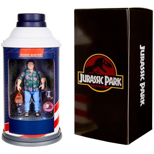 Jurassic Park Barbasol Dennis Nedry Action Figure - 2020 Convention Exclusive