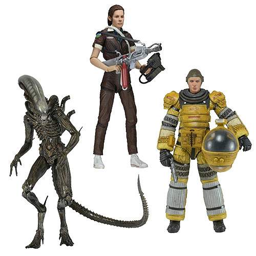 Aliens Series 6 Action Figure Set
