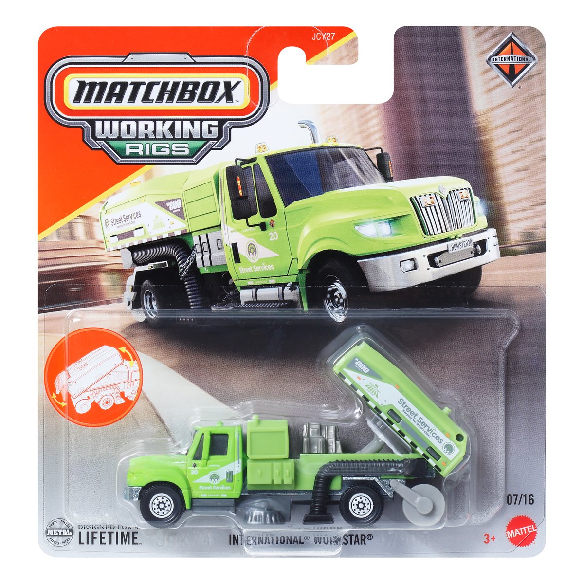 thumbnail image 2 of Matchbox Working Rigs Die-Cast Trucks – 1:64 Scale – New Sealed – Choose Your Model 2 of 3