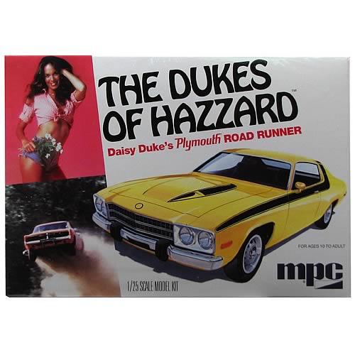 Dukes of Hazzard Daisy Duke Plymouth Road Runner Model Kit