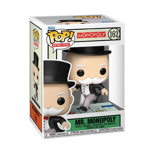 Monopoly Mr. Monopoly (Pass Go) Funko Pop! Vinyl Figure