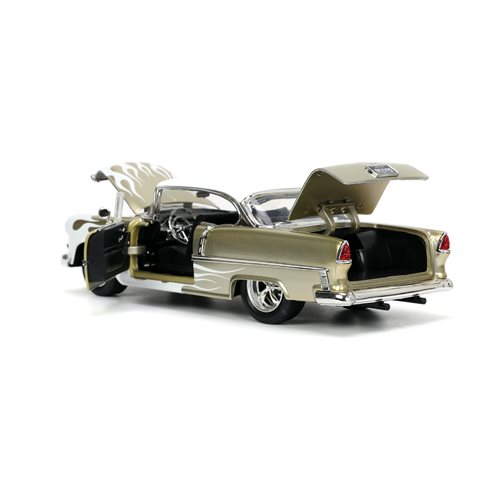 Bigtime Muscle 1957 Chevy Belair Chop Top 1:24 Scale Die-Cast Metal Vehicle