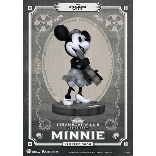 Steamboat Willie Minnie Mouse MC-052 Master Craft Statue