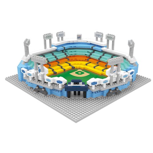 Los Angeles Dodgers Stadium Building Block Model