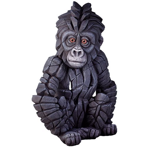 Edge Sculpture Baby Gorilla Figure by Matt Buckley Statue
