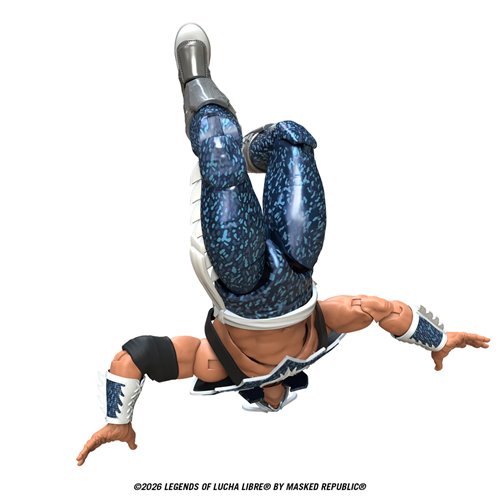 Legends of Lucha Libre Ultimo Dragon Holographic Deco 6-Inch Action Figure