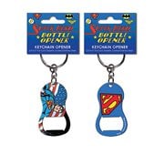 Superman US Flag Key Chain Bottle Opener