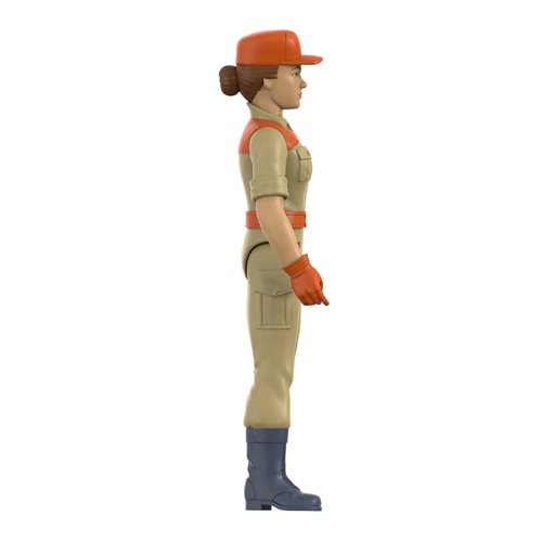 G.I. Joe Female Combat Engineer Bun Hair (Tan)  3 3/4-Inch ReAction Figure