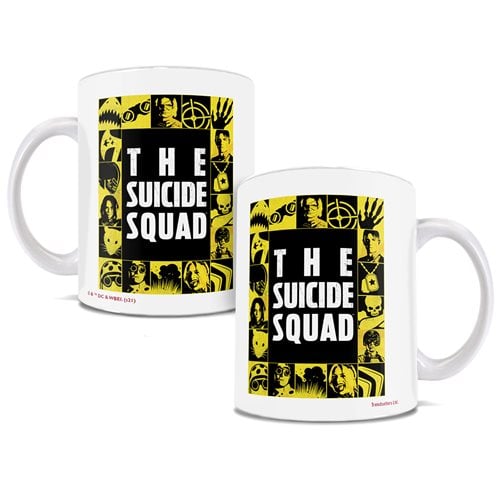 The Suicide Squad Expendables White Ceramic Mug