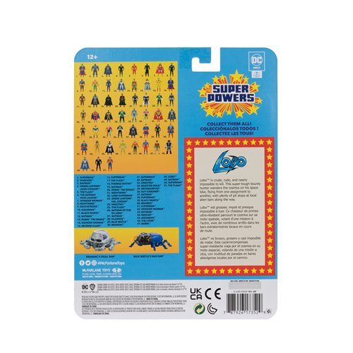 DC Super Powers Wave 10 4-Inch Scale Action Figure Case of 6