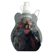 DC Comics Team Power Gray Water Bottle Key Chain