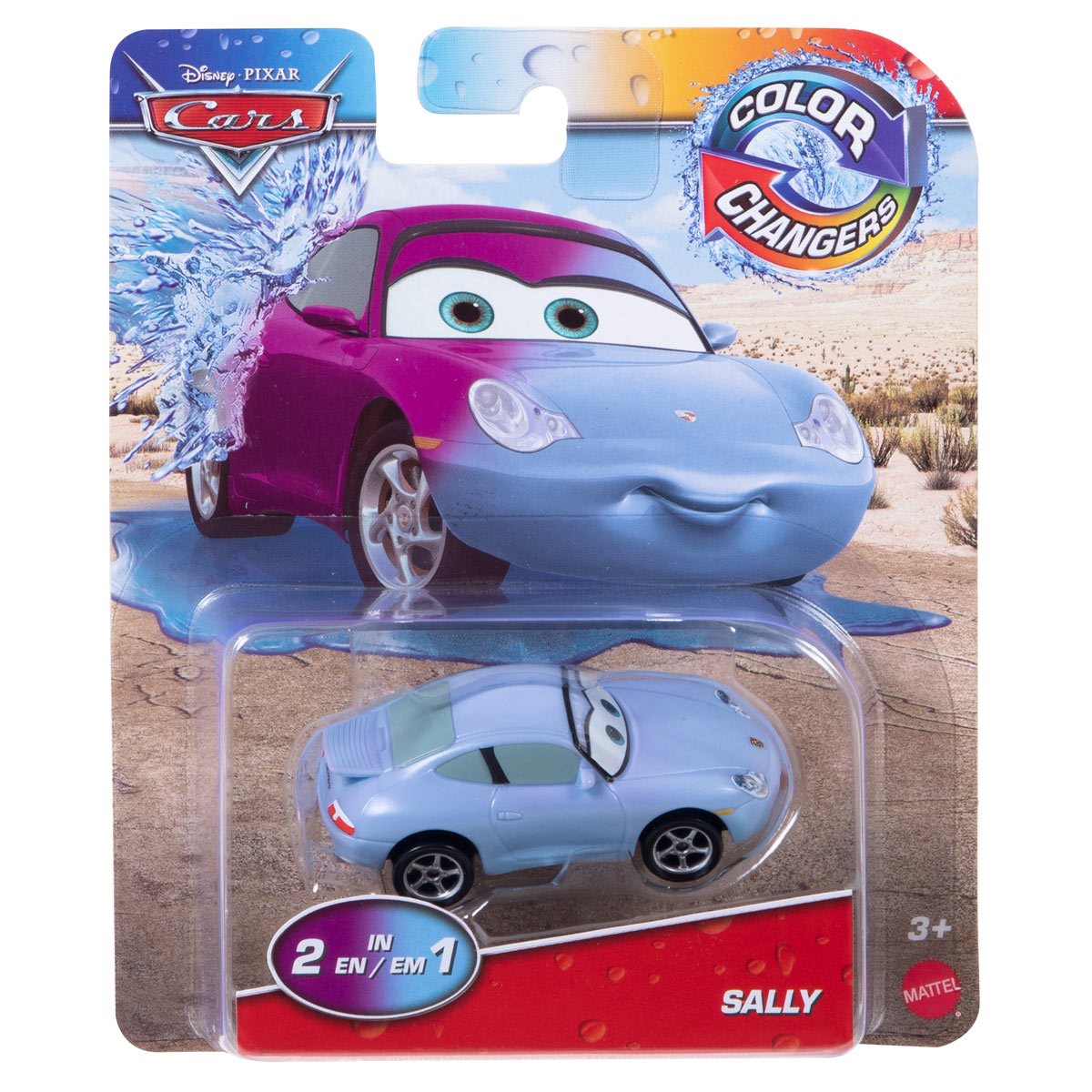 Disney PIXAR Cars Colour Changers 2 Farben Auto DHF46 Flash Rayo McQueen 