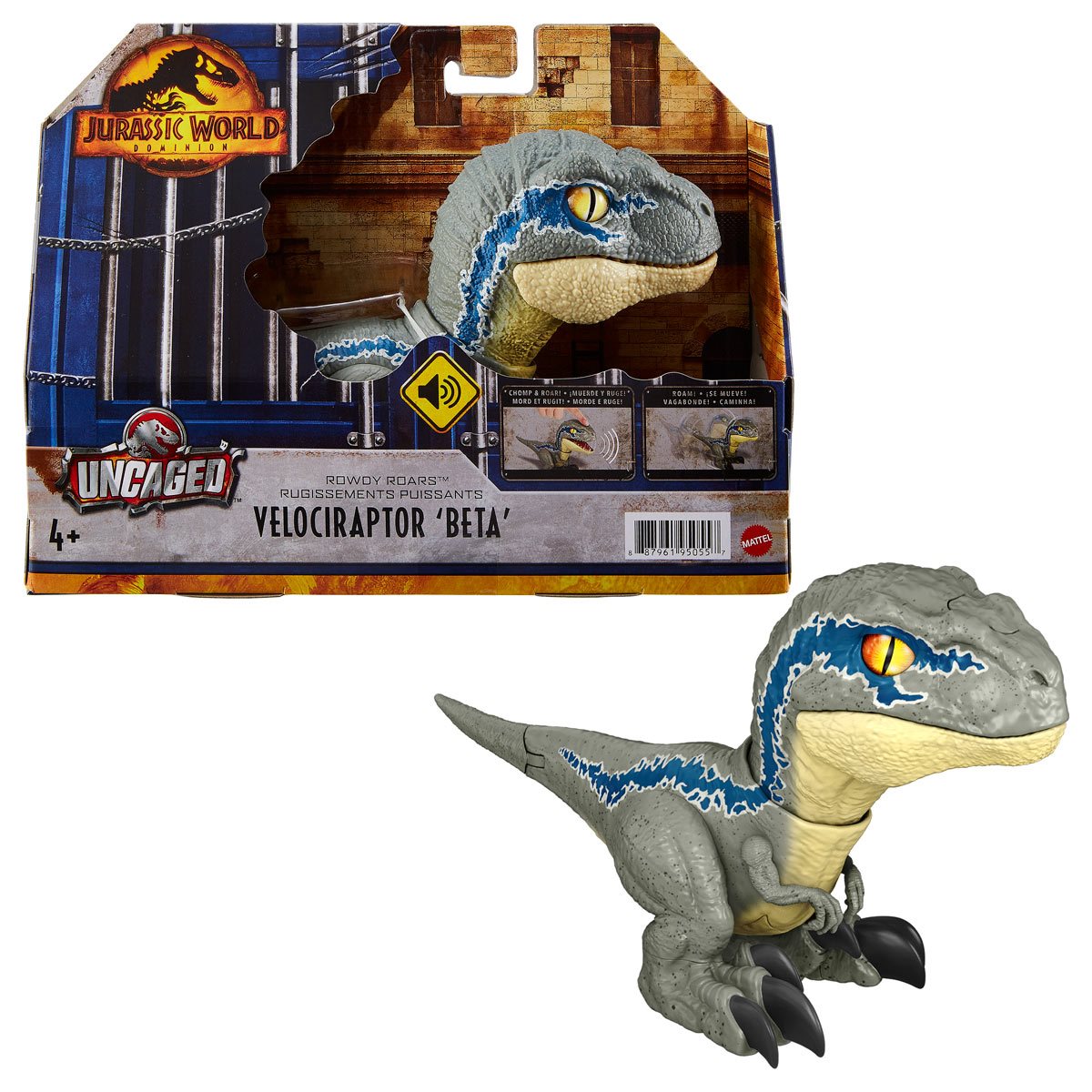  Mattel Jurassic World Toys Dominion Uncaged Rowdy