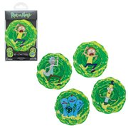 Rick and Morty Lenticular Coasters 4-Pack