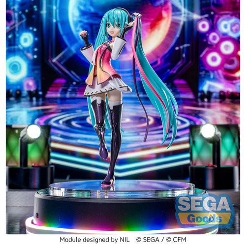 Vocaloid Hatsune Miku Project DIVA MEGA39's Hatsune Miku Star Voice Luminasta Statue