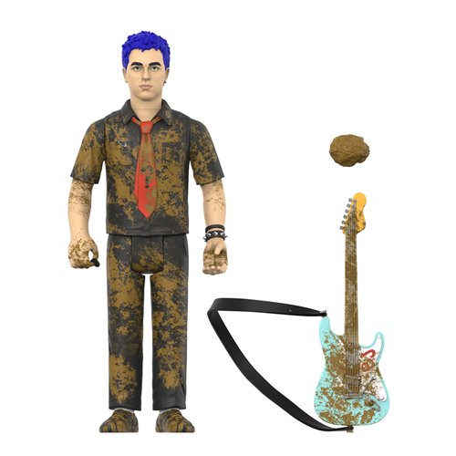Green Day Mud Fight Billie Joe Armstrong 3 3/4-Inch ReAction Figure