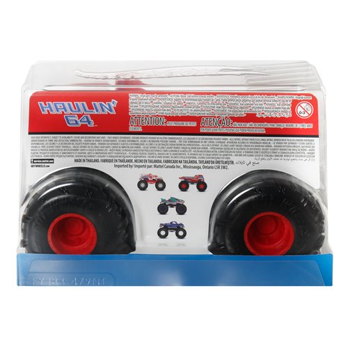 Hot Wheels Monster Trucks 1:24 Scale Vehicle 2026 Mix 4 Case of 4