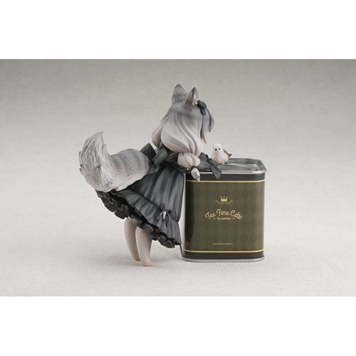 Tea Time Cats Decorated Life Collection Vol. 1 Statue and Tea Canister