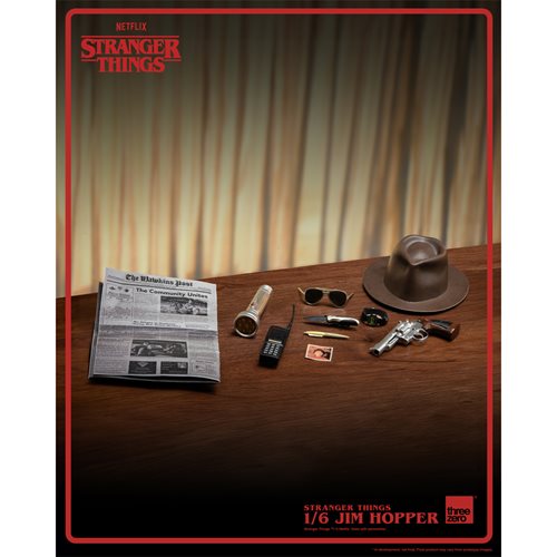 Stranger Things Jim Hopper Season 1 1:6 Scale Action Figure
