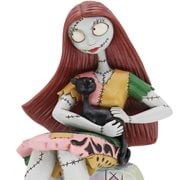 Disney Traditions The Nightmare Before Christmas Sally and Cat on Gravestone by Jim Shore Statue