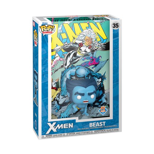 X-Men #1 (1991) Beast Funko Pop! Comic Cover Vinyl Figure with Case #35 - Previews Exclusive