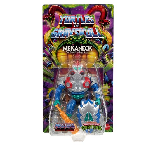 Masters of the Universe Origins Turtles of Grayskull Wave 5 Mekaneck Action Figure