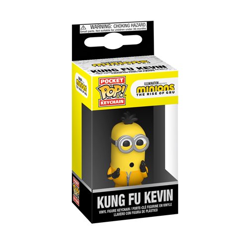 Minions: The Rise of Gru Kung Fu Kevin Pocket Pop! Key Chain