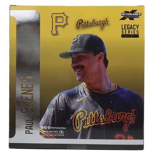 MLB SportsPicks Pittsburgh Pirates Paul Skenes 7-Inch Posed Figure Case of 6