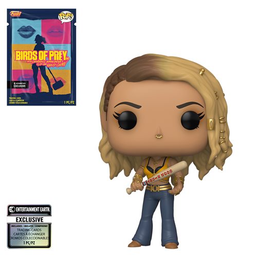 Birds of Prey Black Canary Funko Pop! Vinyl Figure with Collectible Card - Entertainment Earth Exclusive