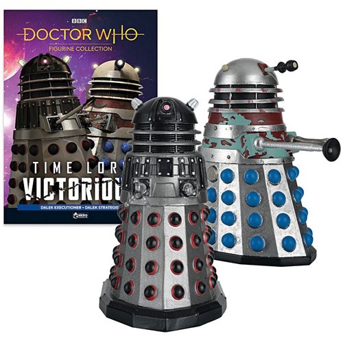 Doctor Who Collection Timelords Victorious Set #3 Dalek Executioner and Dalek Strategist Figures