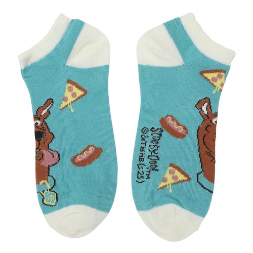 Scooby-Doo Scooby Scalloped Cuff Ankle Sock 5-Pack